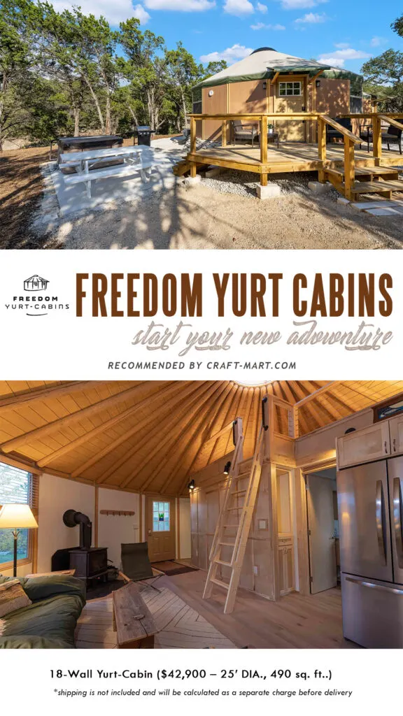 coolest 4-season Yurt Cabin Kits