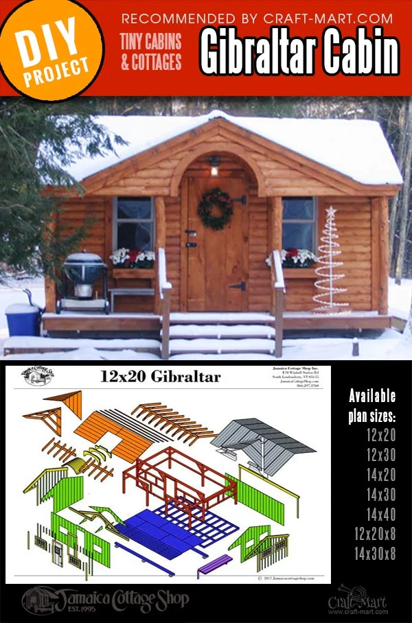 wood cabin kits for tiny house building