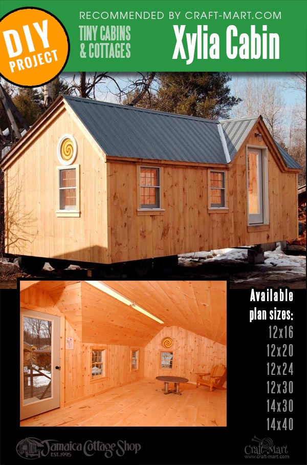 diy cabin kits of different lengths