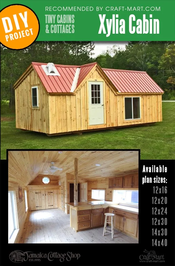 pre-built cabin kits for building your own workshops