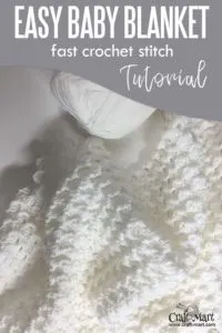 Easy crochet baby blanket
