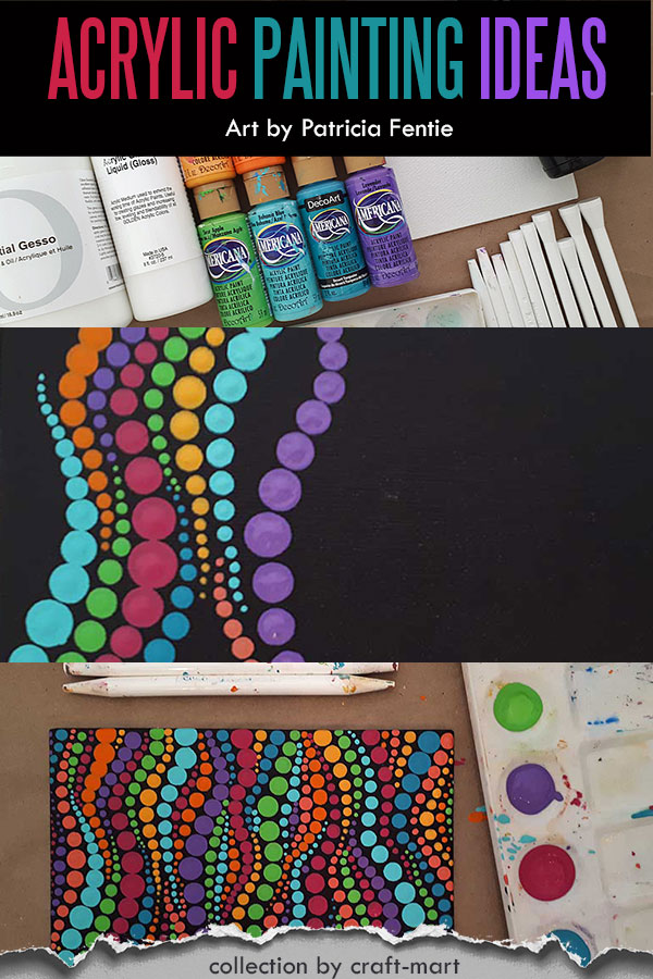 30 Easy Acrylic Painting Ideas | Canvas drawings, Small canvas art, Diy  canvas art