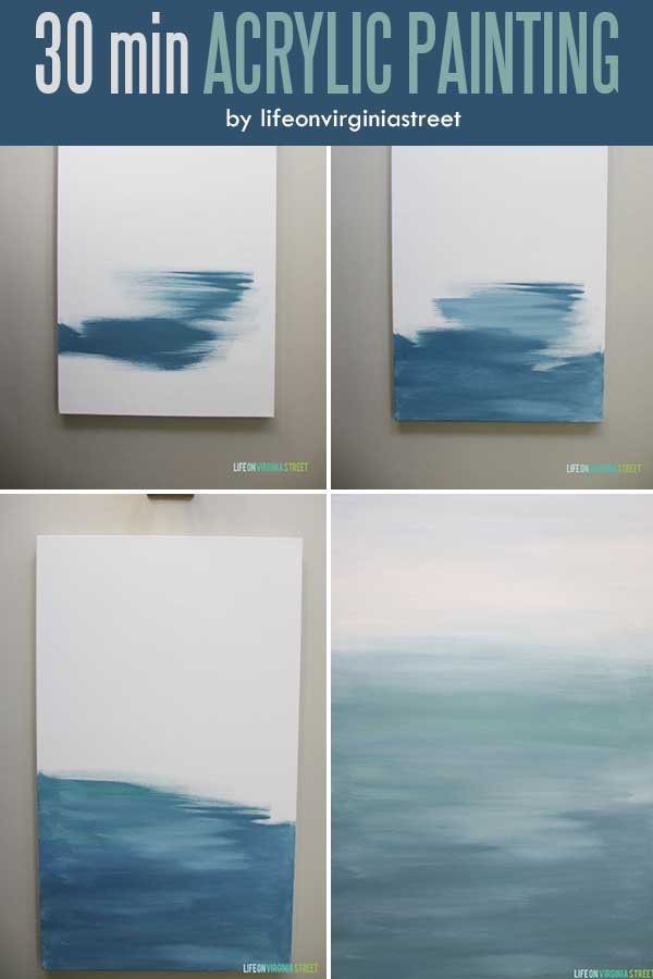 beginning acrylic painting ideas