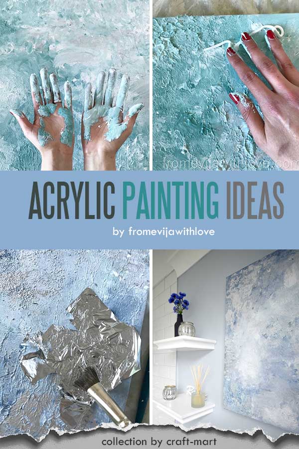 Easy Acrylic Painting Idea on a Budget