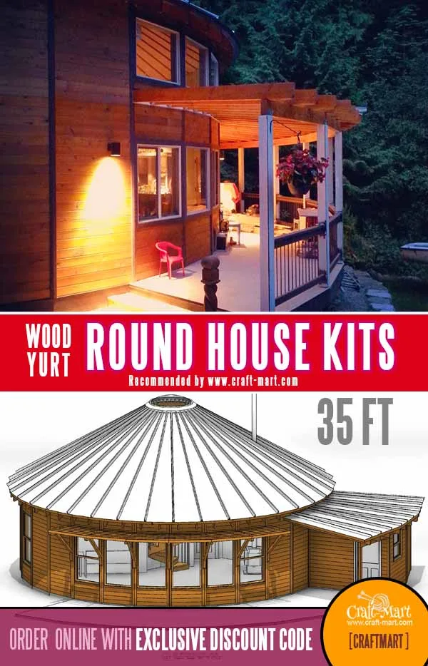 35 ft circular house kit