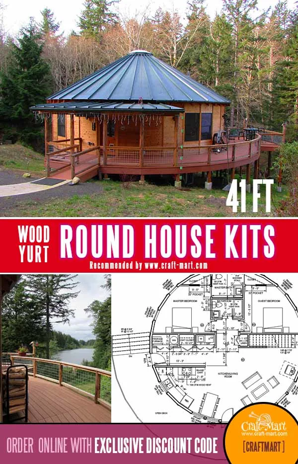 41 ft circular house kit