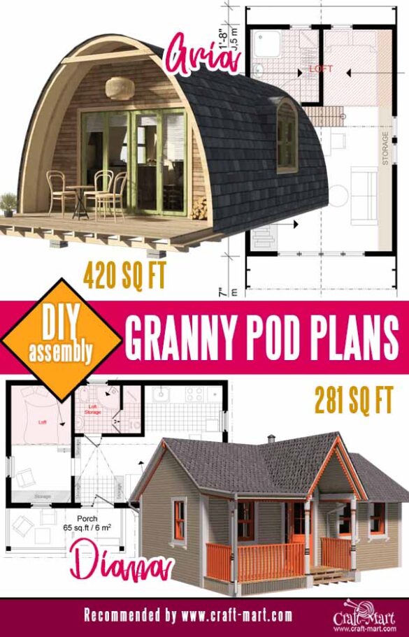 granny pods for sale and price lists