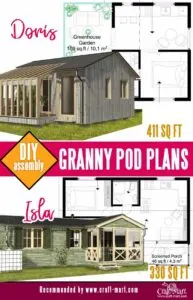 Doris and isla granny pod plans