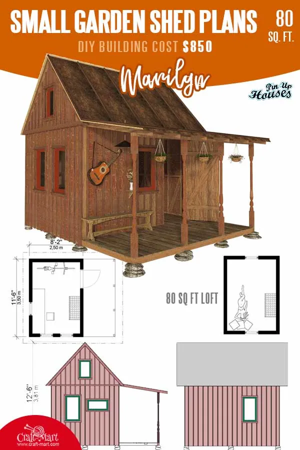 Small Garden Shed Plans Marilyn