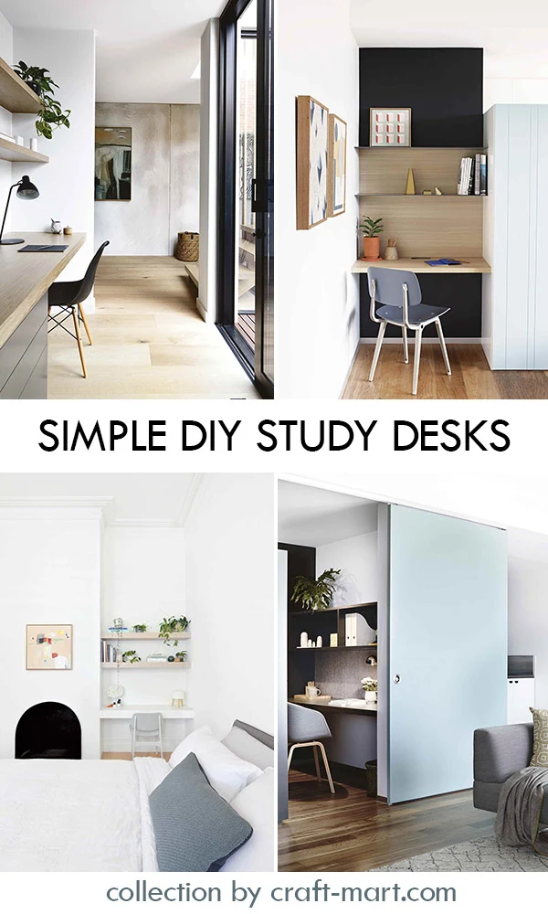 Simple DIY Study Desks