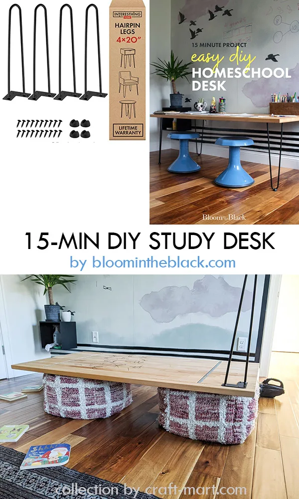 15-minute DIY Desk