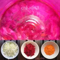 Fermented Sauerkraut with Carrots and Beets