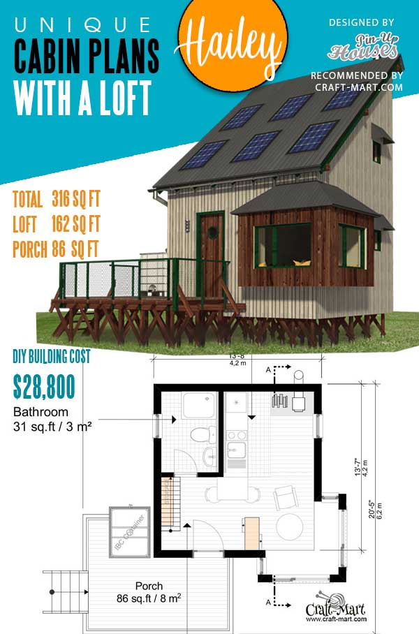 Cabin Plans on Stilts Hailey