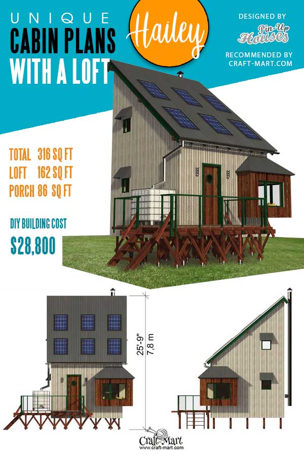 Cabin Plans on Stilts Hailey