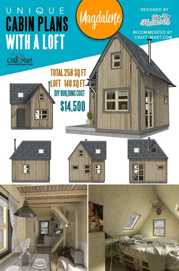 Two Bedroom Tiny House Plans Magdalene
