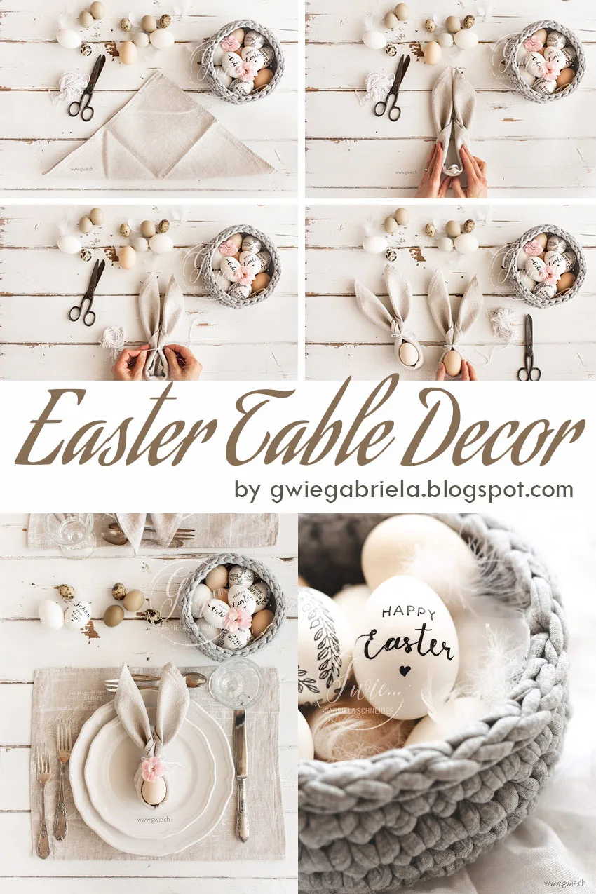 (DIY) Easter Table Decor