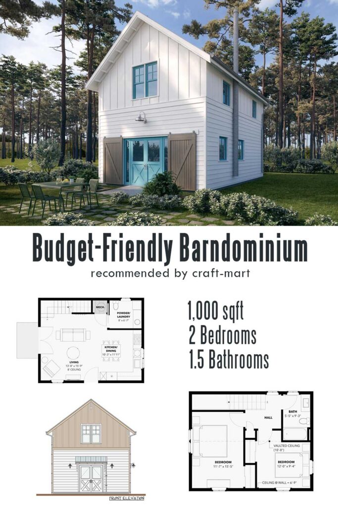 I will be your architect for barndominium custom house floor plans