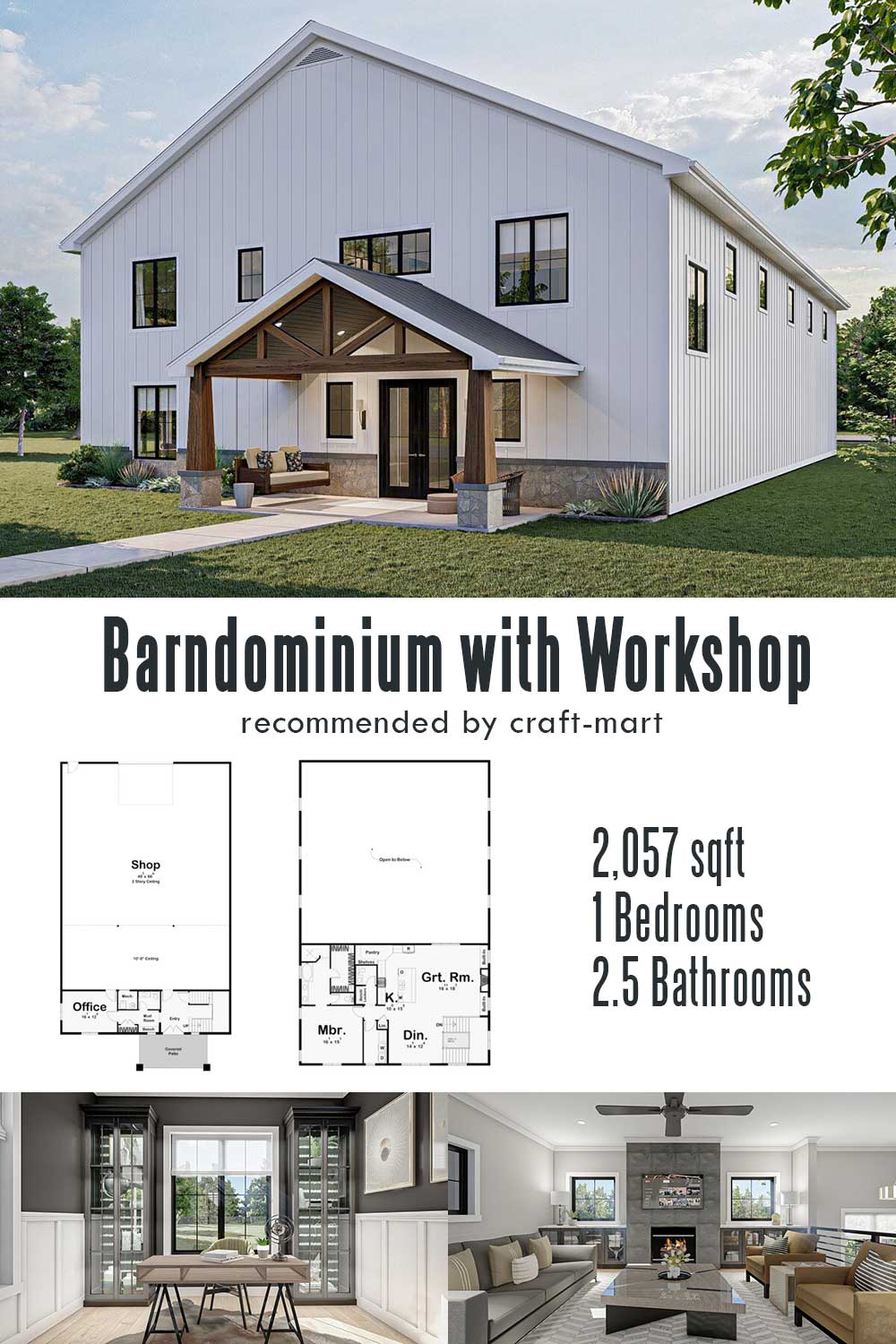 10 Best Barndominium Floor Plans And Designs Craft Mart