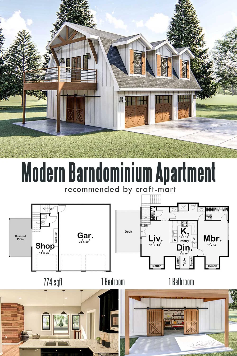 Modern Barndominium Apartment