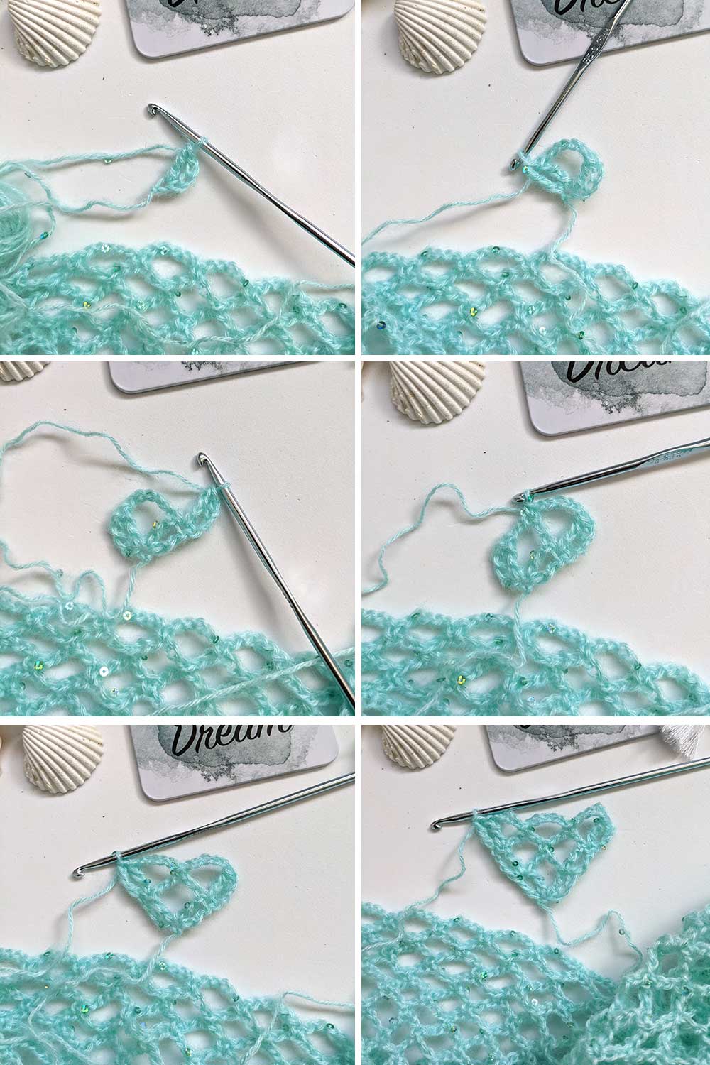 Crochet Mesh Stitch Tutorial