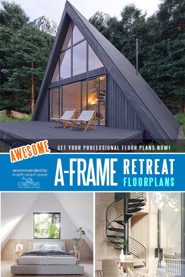 Small A-Frame House with a Loft
