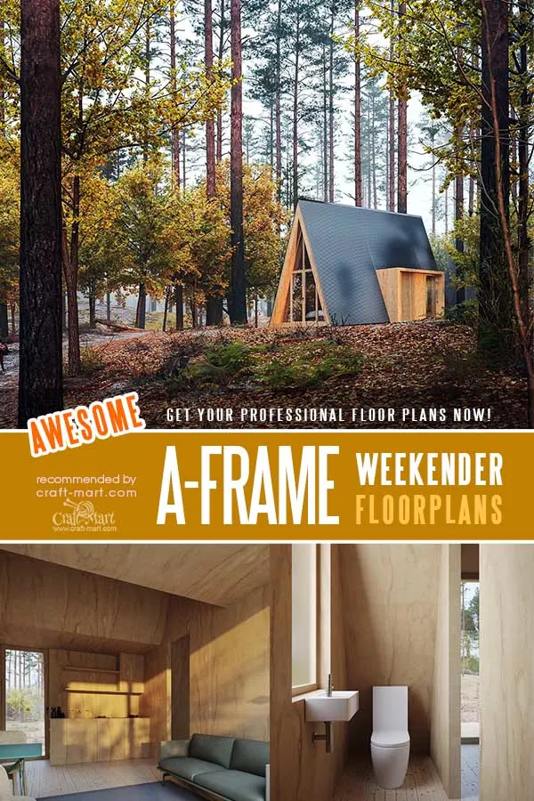 A-Frame Cabin Plans for short vacations