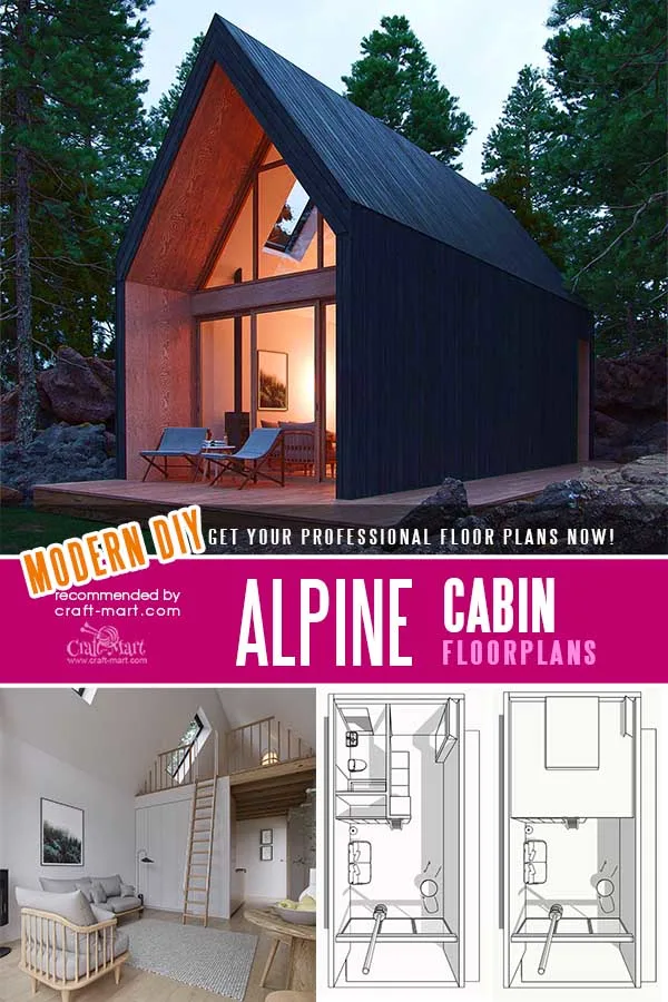 Modern Alpine Cabin Plans