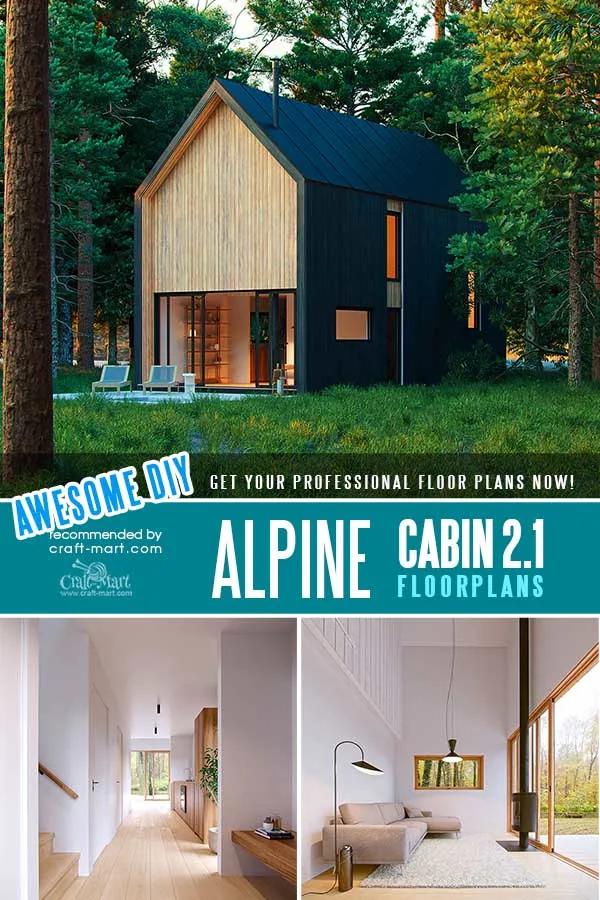 Modern Alpine Cabin with 2 bedrooms