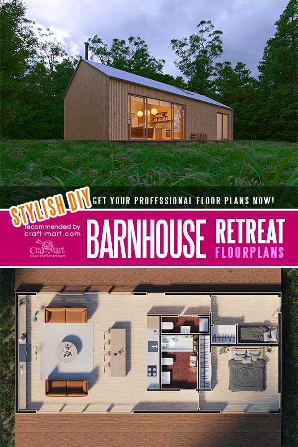 Barnhouse Retreat floorplans