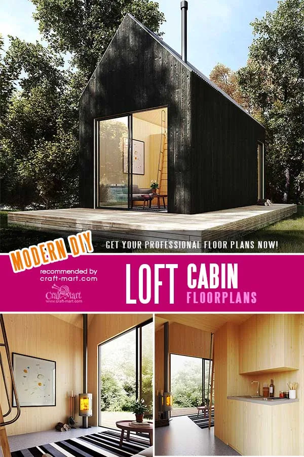 Loft Cabin Floor Plans