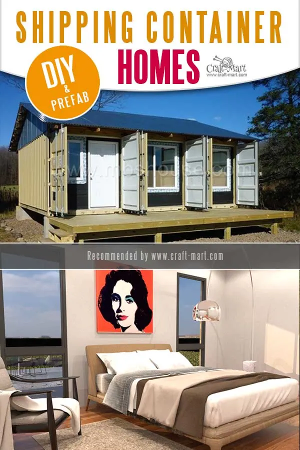 Prefab storage container homes