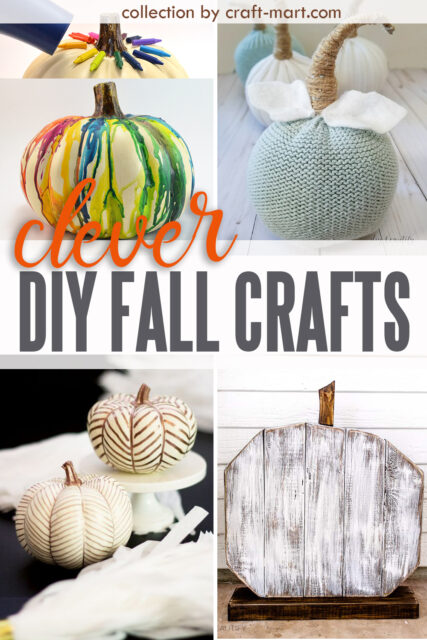 Pumpkin Crafts and DIY Fall Crafts - Craft-Mart