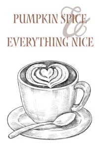 Printable Fall D&eacute;cor Coffee Cup