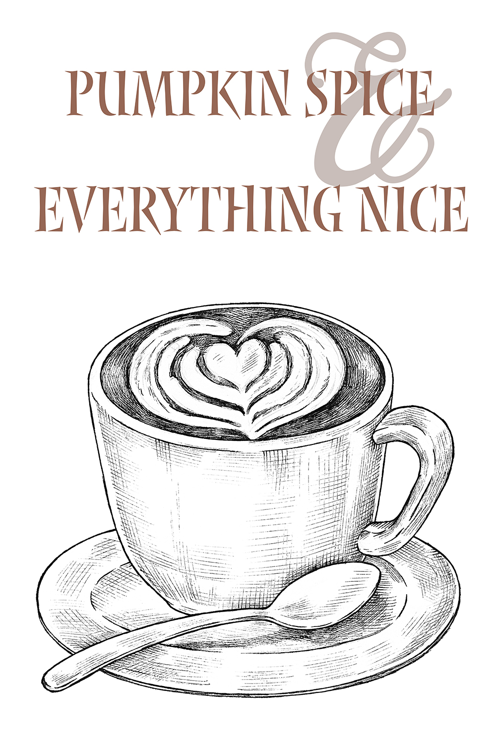 Printable Fall Décor Coffee Cup - Craft-Mart