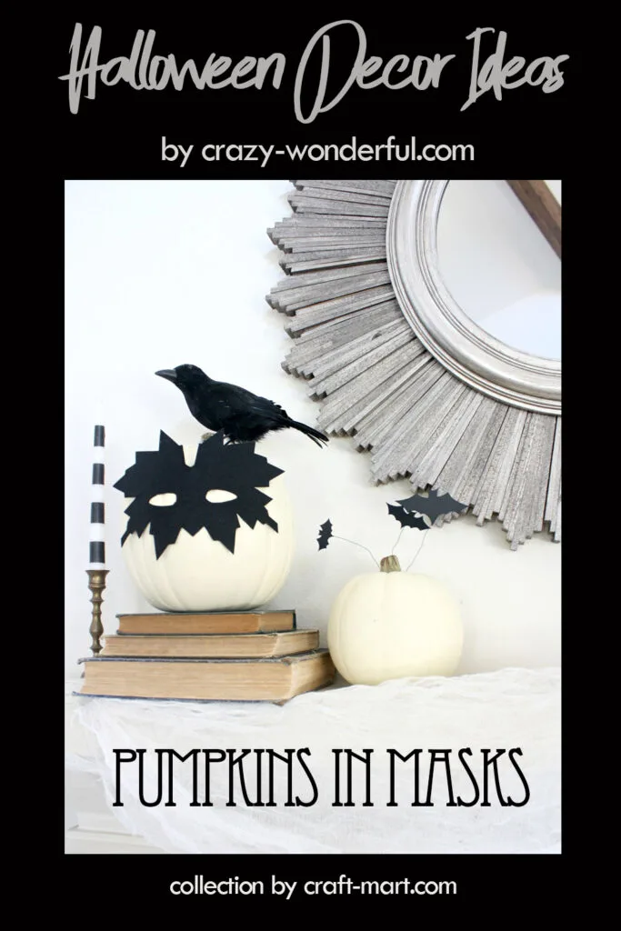 PUMPKINS IN MASKS