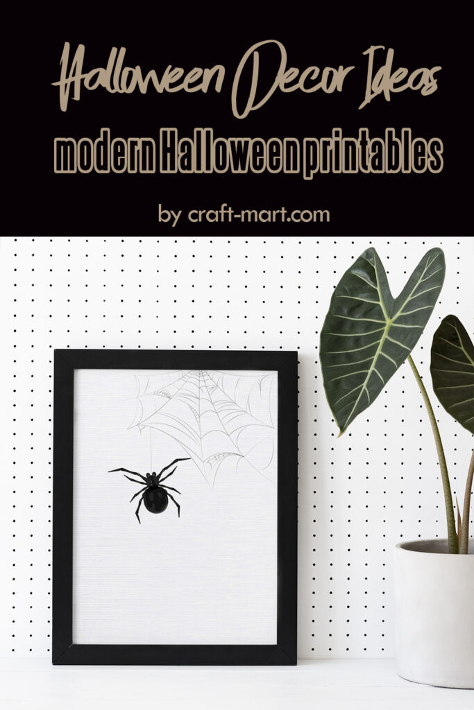 Halloween Spider Printable