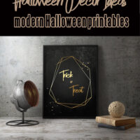 Modern Halloween Printables by craft-mart
