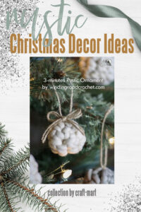 3-minute Rustic Christmas Ornament