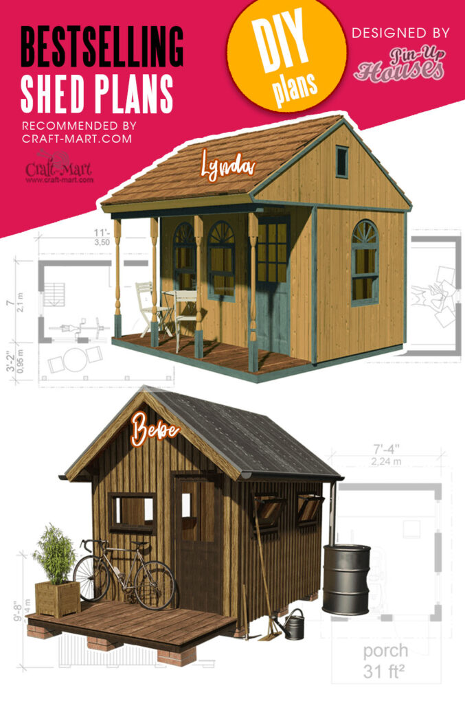 Take a look at our bestselling collection of whimsical garden sheds and beach cabins.