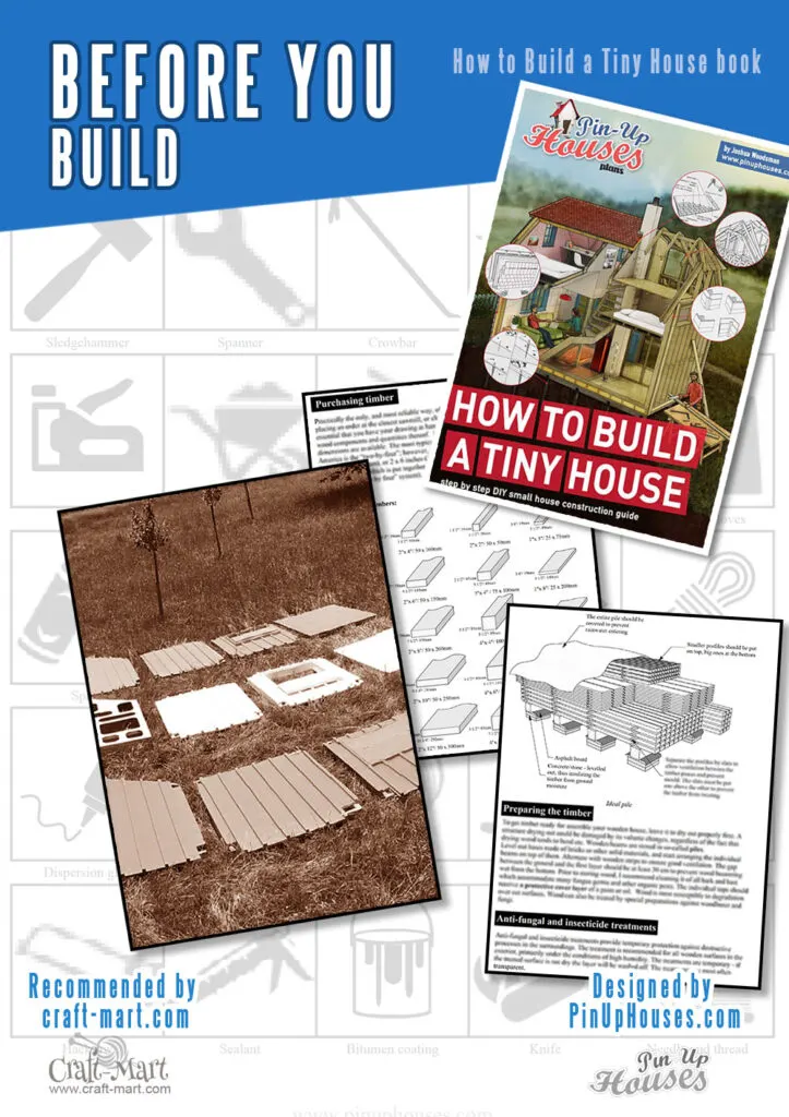 Before You Build chapter from How to build a tiny house step by step guide