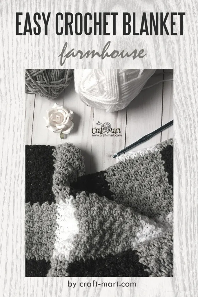 Farmhouse Crochet Blanket
