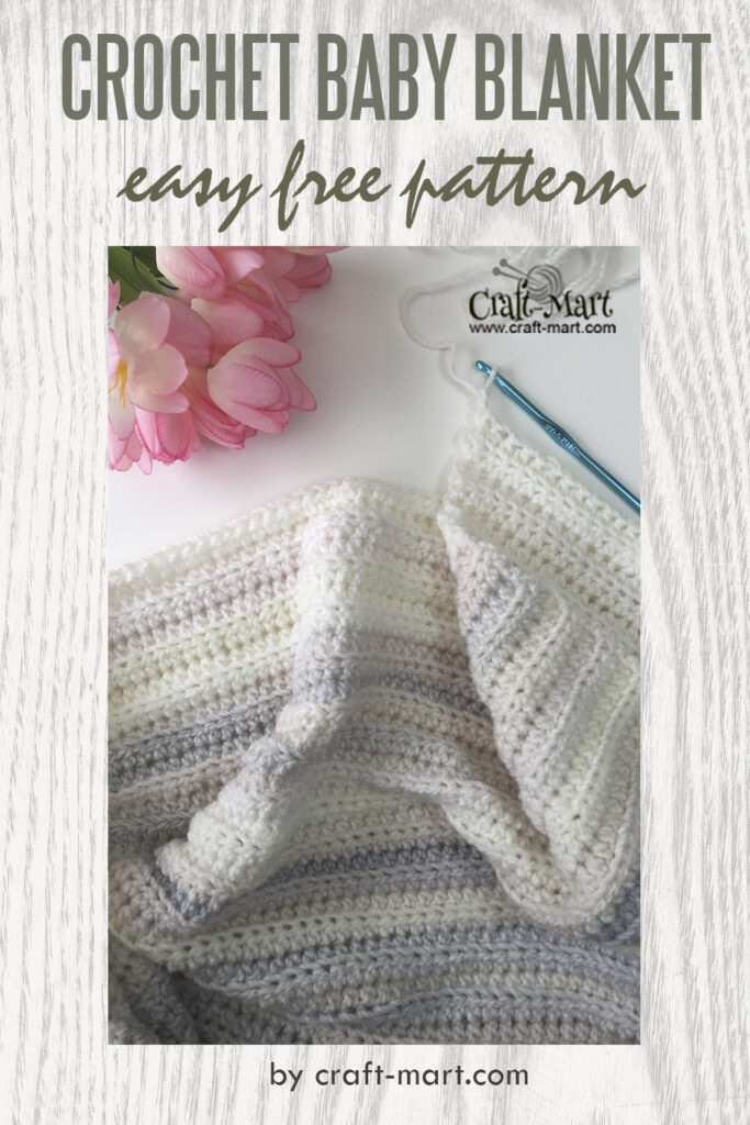 Easiest Crochet Baby Blanket