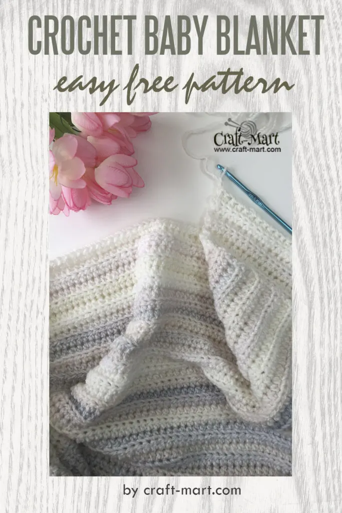 Easiest Crochet Baby Blanket