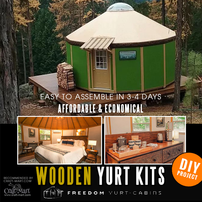 Wooden Yurt Kits for Sale