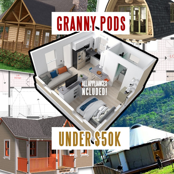 Granny Pods & Log Cabin Kits