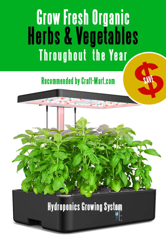Hydroponics system for growing vegetables