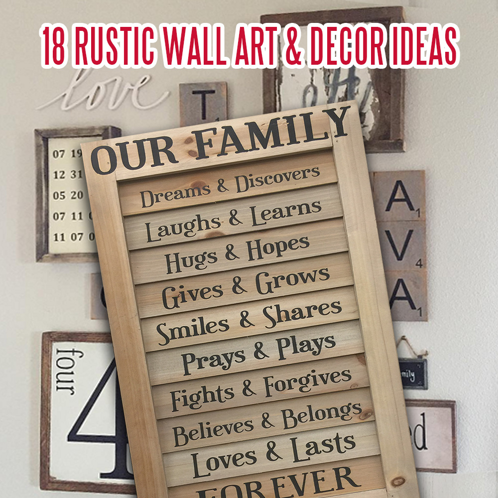 Rustic Wall Art & Decor Ideas