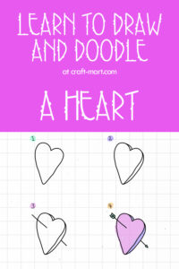 Heart Drawing Tutorial - Craft-Mart