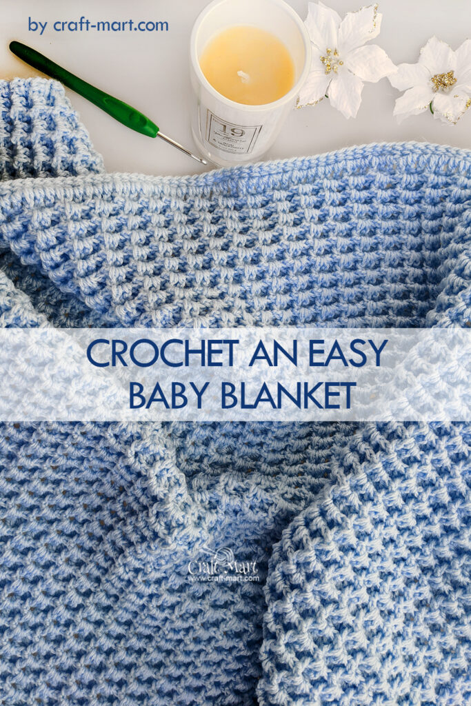 crochet an easy baby blanket