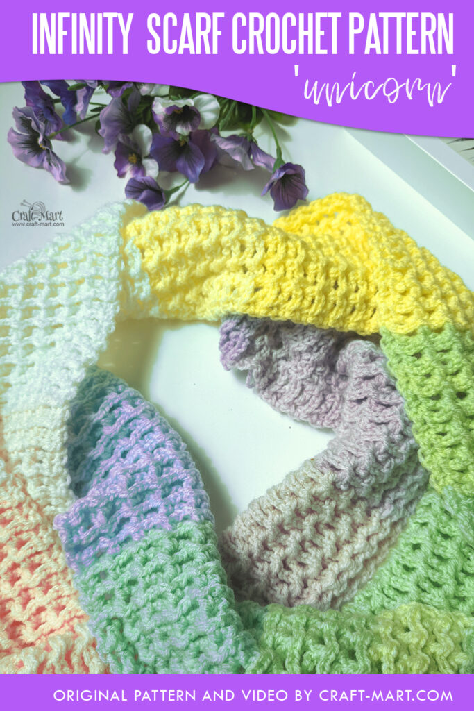 infinity scarf crochet pattern